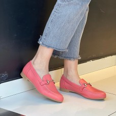 Δερμάτινα Μοκασίνια MARA SHOES ΚΟΡΑΛΙ - 261