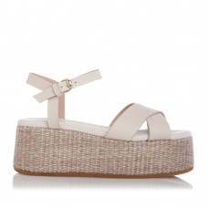 ΠΛΑΤΦΟΡΜΑ ΔΕΡΜΑΤΙΝΗ OFF- WHITE - 22 - 129