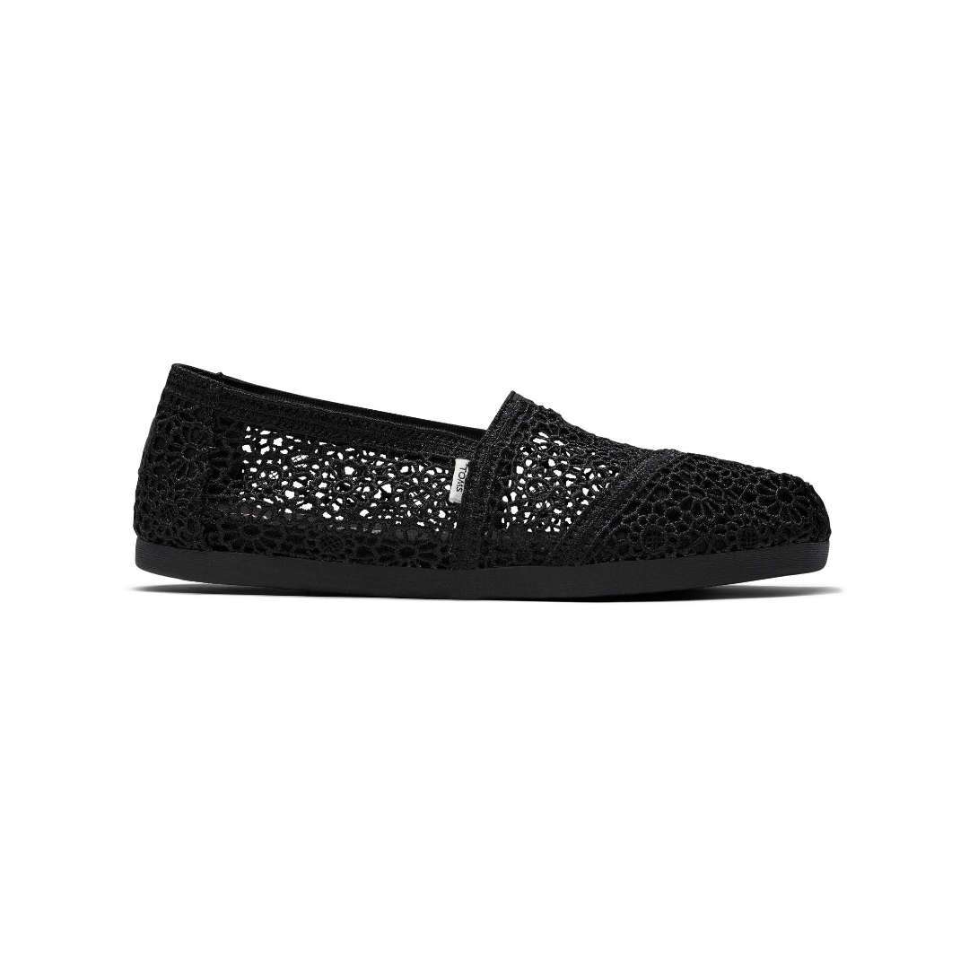 Γυναικεία Εσπαντρίγια TOMS ΜΑΥΡΕΣ - 10016254