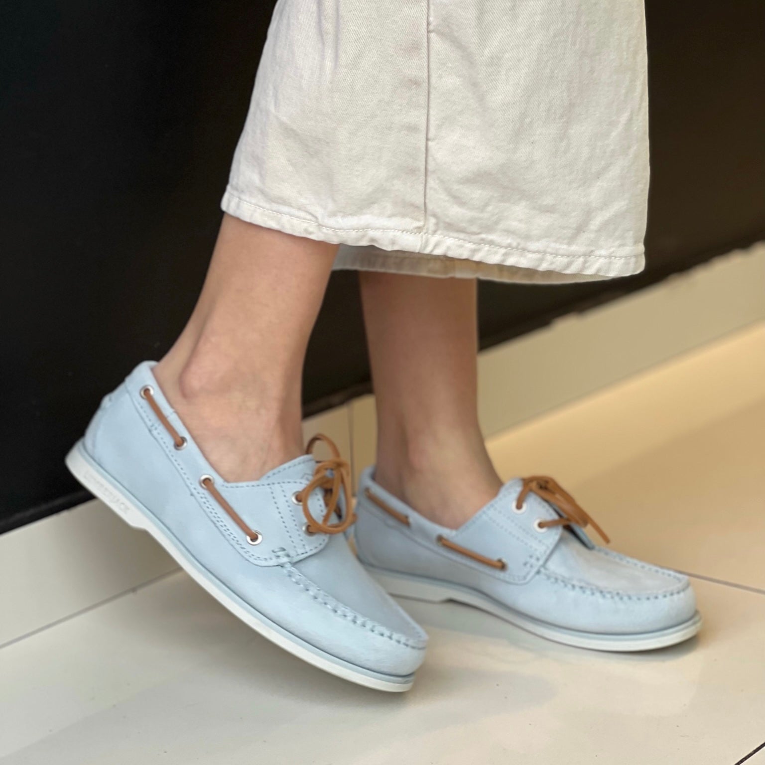 Καστόρινα OXFORDS LUMBERJACK ΣΙΕΛ - SW07804