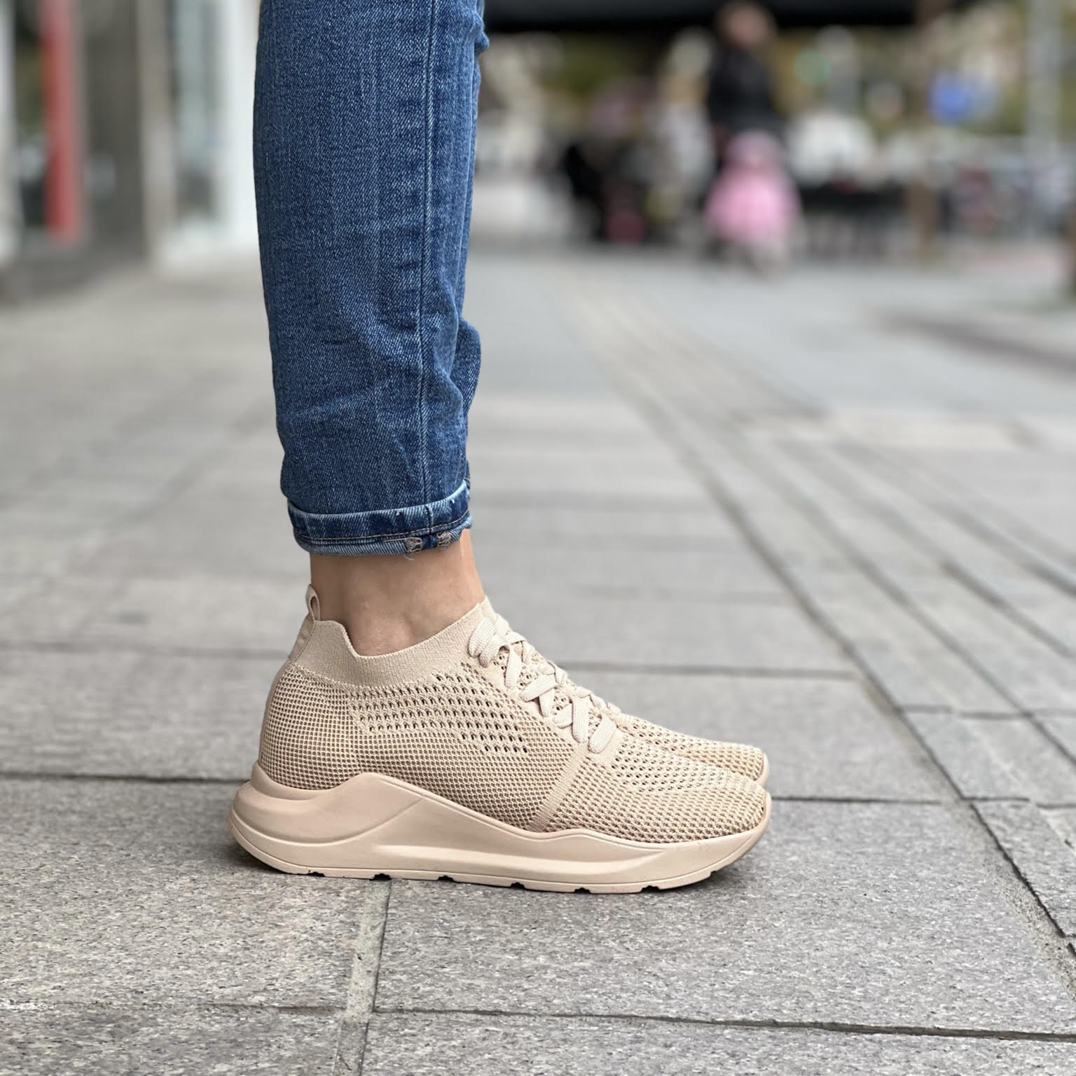 Γυναικεία Sneakers GIANNA KAZAKOU ΜΠΕΖ 177-507-223