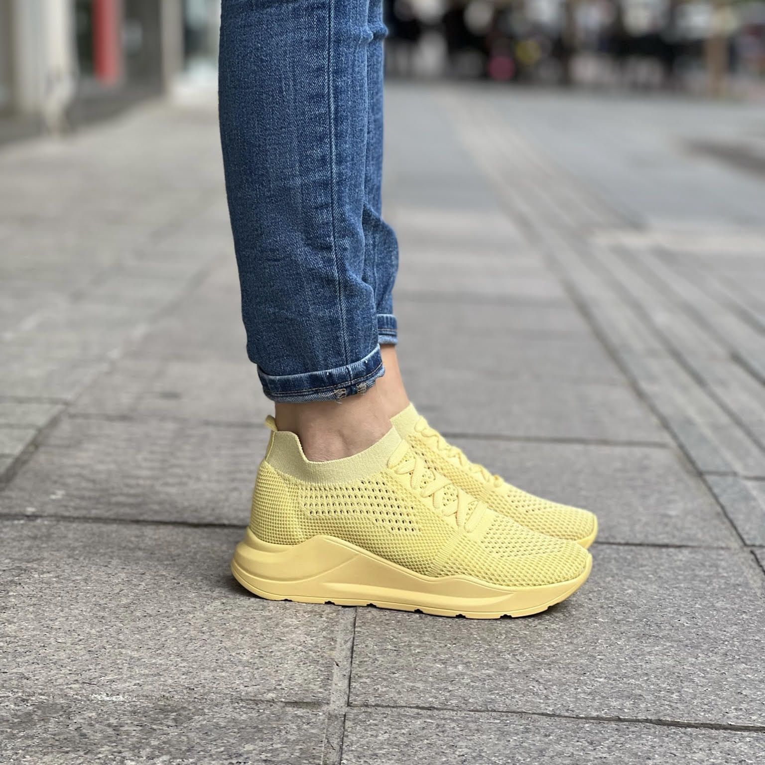 Γυναικεία Sneakers GIANNA KAZAKOU ΚΙΤΡΙΝΟ 177-507-223