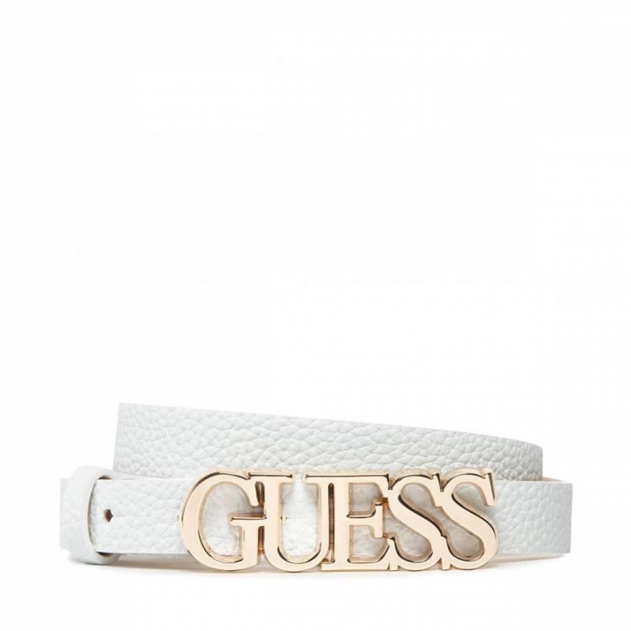 ΖΩΝΗ GUESS ΛΕΥΚΟ - BW7638P2220