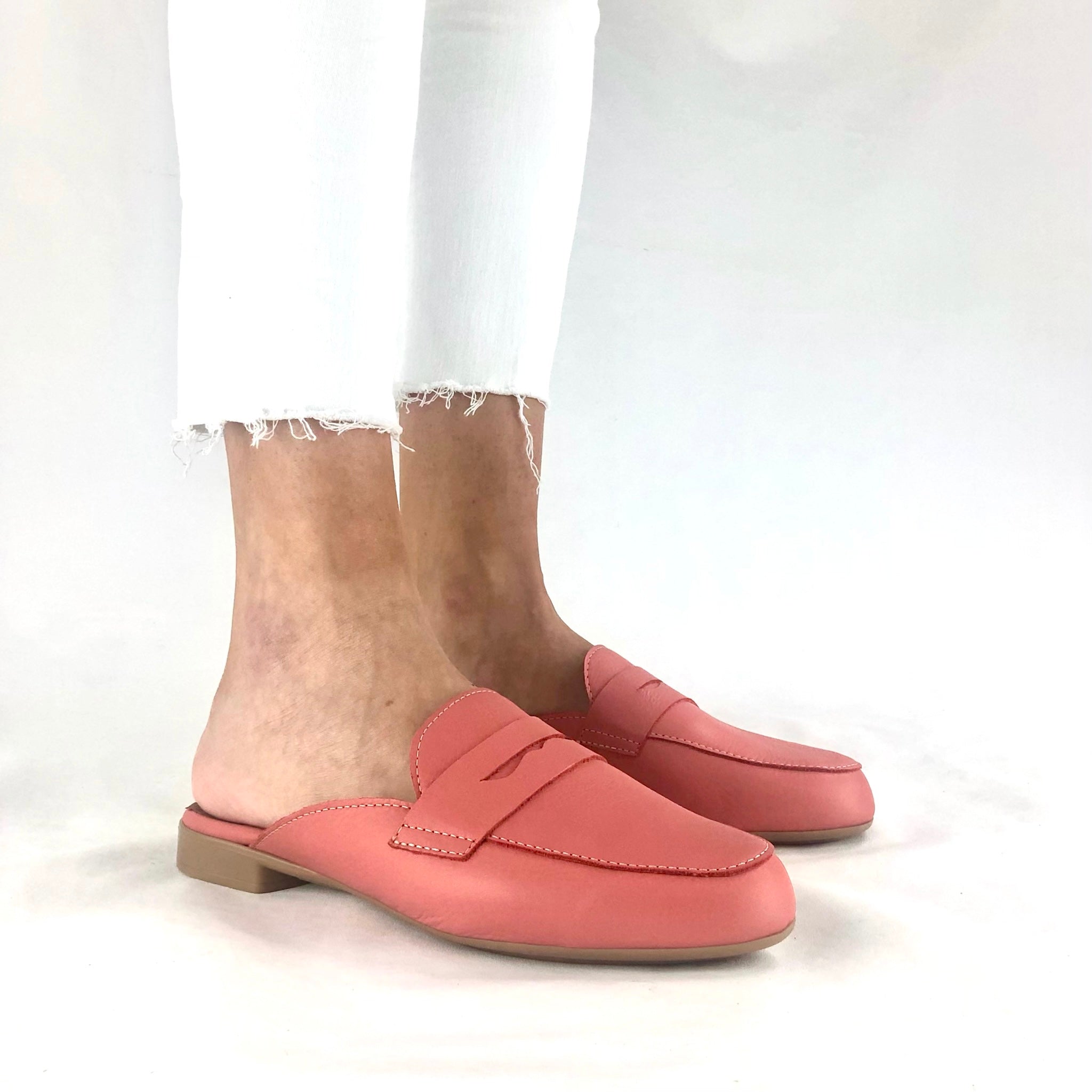 Δερμάτινα Μοκασίνια MARA SHOES ΚΟΡΑΛΙ - SS - 73