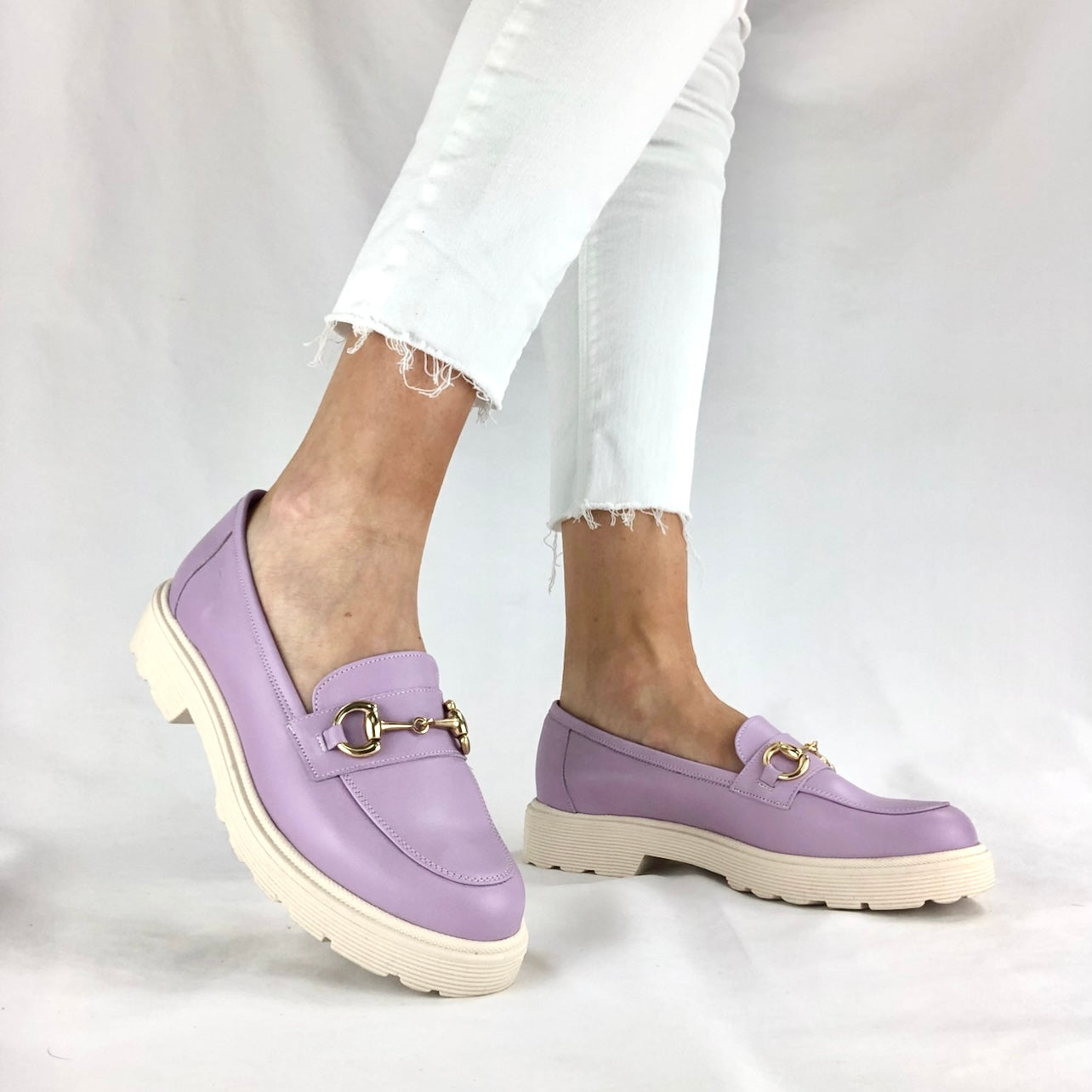 Δερμάτινα Loafers MARA SHOES ΛΙΛΑ - 3010