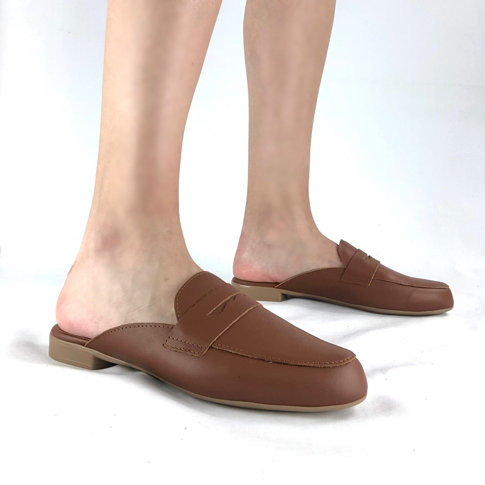 Δερμάτινα Μοκασίνια MARA SHOES ΤΑΜΠΑ - SS - 73